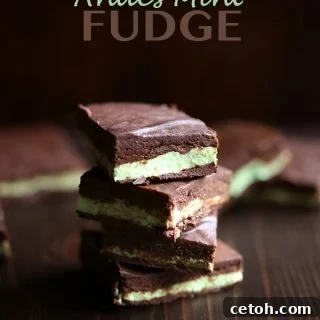 Healthy Low Carb Andes Mint Fudge