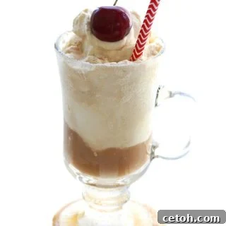 Low Carb Root Beer Float Recipe with NO artificial sweeteners!